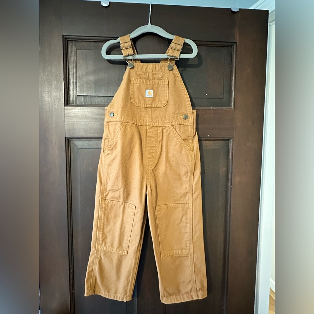 Toddler size 3 Carhartt overalls